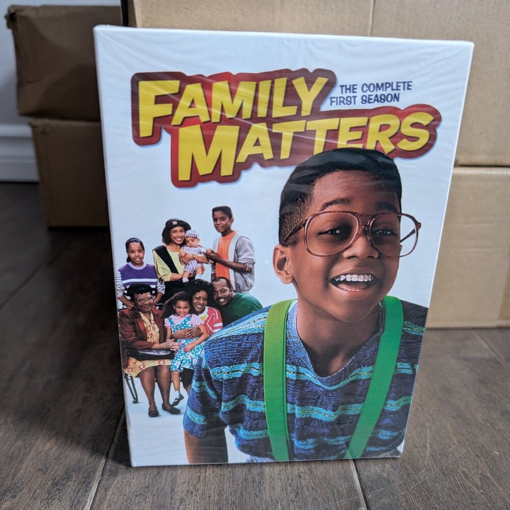 Brand New, Sealed Family Matters Complete DVD Set For Sale